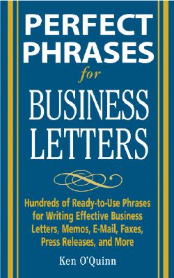 Perfect Phrases for Business Letters Cover Image