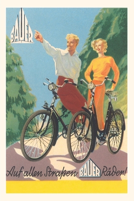 Vintage Journal Bicycling German Couple Cover Image