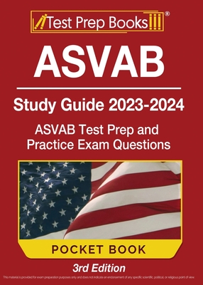 ASVAB Study Guide 2023-2024 Pocket Book: ASVAB Test Prep and Practice Exam Questions [3rd Edition] By Joshua Rueda Cover Image