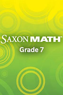 Saxon Math 8/7: Solution Manual 2004