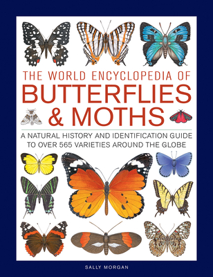 The World Encyclopedia of Butterflies & Moths: A Natural History and Identification Guide to Over 565 Varieties Around the Globe By Sally Morgan Cover Image