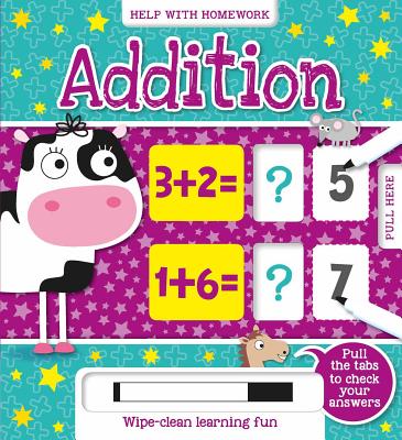 Addition : Wipe Clean Educational Book By IglooBooks Cover Image