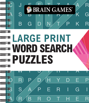 Brain Games - Large Print Word Search (Arrow) By Publications International Ltd, Brain Games Cover Image
