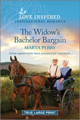 The Widow's Bachelor Bargain: An Uplifting Inspirational Romance (Brides of Lost Creek #7) Cover Image