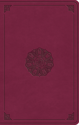 ESV Premium Gift Bible (Trutone, Raspberry, Emblem Design)  Cover Image