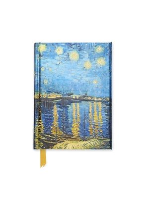 Vincent van Gogh: Starry Night over the Rhône (Foiled Pocket Journal) (Flame Tree Pocket Notebooks #1) By Flame Tree Studio (Created by) Cover Image