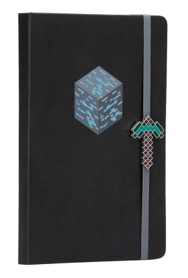 Minecraft: Diamond Ore Journal with Charm  Cover Image