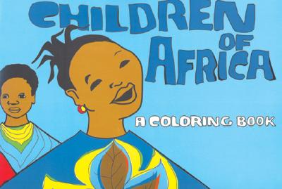 Children of Africa: A Coloring Book Cover Image