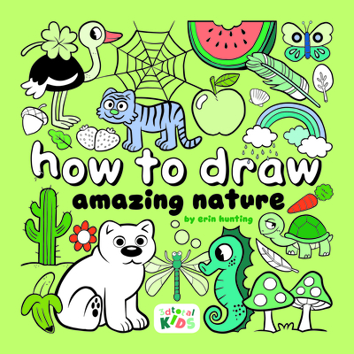 How to Draw Amazing Nature: By Erin Hunting By Erin Hunting (Illustrator) Cover Image