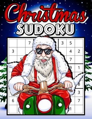 Christmas Sudoku: Christmas Sudoku Puzzle Game Book with Solutions for Teens, Adults, Senior - Christmas Puzzles Games to Challenge Your Cover Image
