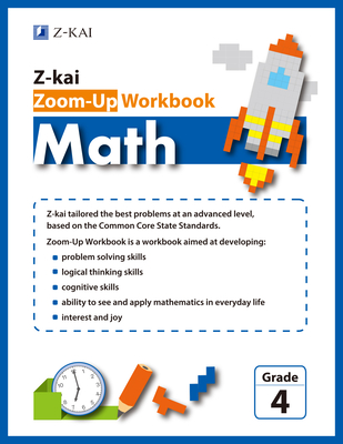 Zoom-Up Workbook Math Grade 4 Cover Image