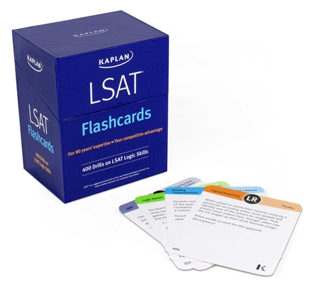 LSAT Prep Flashcards: 400 Drills on LSAT Logic Skills (Kaplan Test Prep) By Kaplan Test Prep Cover Image