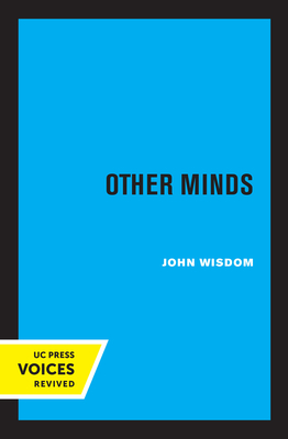 Other Minds By John Wisdom Cover Image