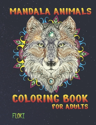 Adult Coloring Book Stress Relieving 100 Animals Patterns: Stress