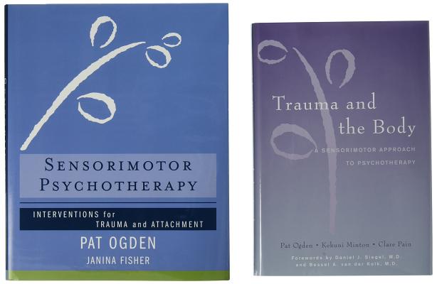 Trauma and the Body/Sensorimotor Psychotherapy Two-Book Set (Norton Series on Interpersonal Neurobiology) Cover Image