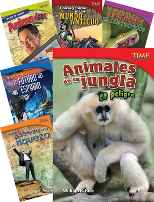 Time for Kids(r) Informational Text Grade 5 Spanish Set 3 10-Book Set By Teacher Created Materials Cover Image