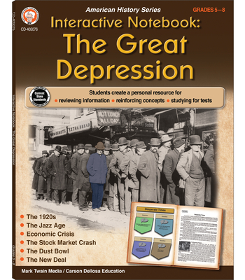 Interactive Notebook: The Great Depression By Schyrlet Cameron Cover Image