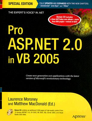 Pro ASP.NET 2.0 in VB 2005, Special Edition [With CD] (Expert's Voice in .NET) Cover Image