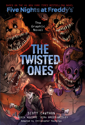 The Twisted Ones: An AFK Book (Five Nights at Freddy's Graphic Novel #2) By Scott Cawthon, Kira Breed-Wrisley, Claudia Aguirre (Illustrator), Christopher Hastings (Adapted by) Cover Image