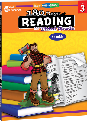 180 Days of Reading for Third Grade (Spanish): Practice, Assess, Diagnose (180 Days of Practice) Cover Image