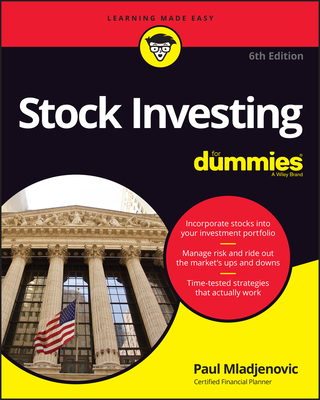 Stock Investing for Dummies By Paul Mladjenovic Cover Image