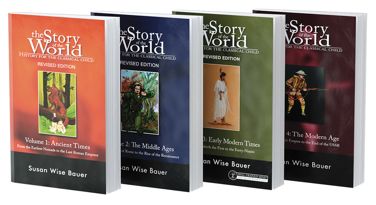 Story of the World, Text Bundle Paperback: History for the Classical Child: Ancient Times through The Modern Age Cover Image