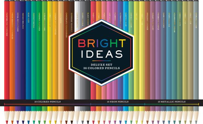 Bright Ideas Deluxe Set: 36 Colored Pencils Cover Image