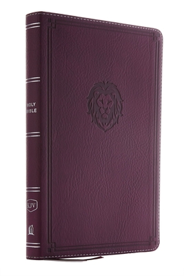 Kjv, Thinline Bible Youth Edition, Leathersoft, Burgundy, Red Letter Edition, Comfort Print Cover Image