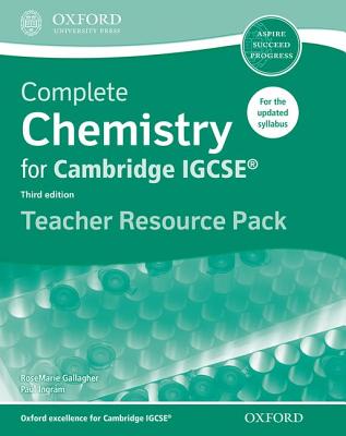 Complete Chemistry for Cambridge Igcse RG Teacher Resource Pack (Third Edition) Cover Image