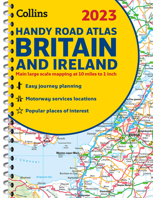2023 Collins Handy Road Atlas Britain and Ireland By Dorothy Warren Cover Image