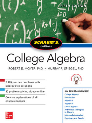 Schaum's Outline of College Algebra, Fifth Edition Cover Image