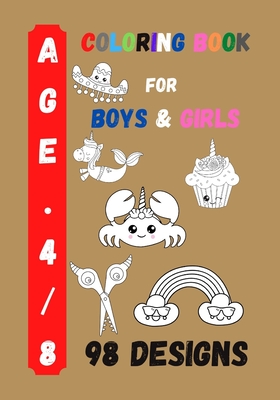 Coloring Book for Boys and Girls: Kids Coloring Activity (Rainbow #27)  (Paperback)