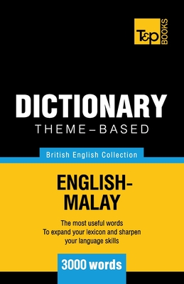 Theme-based dictionary British English-Malay - 3000 words (British English Collection #118)