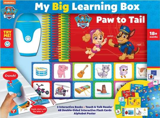 Nickelodeon Paw Patrol: My Big Learning Box Sound Book Set [With Battery]