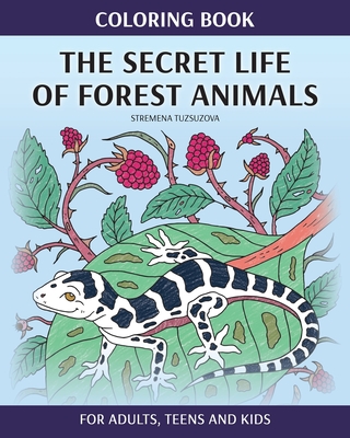 Coloring Book: The Secret Life Of Forest Animals (Paperback) | Hooked