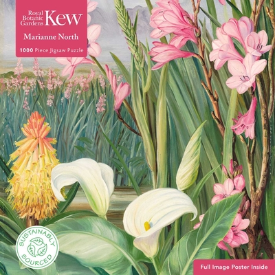 Adult Sustainable Jigsaw Puzzle Kew Gardens: Marianne North: Beauties of the Swamps at Tulbagh: 1000-pieces. Ethical, Sustainable, Earth-friendly (1000-piece Sustainable Jigsaws)