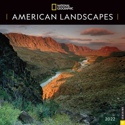 National Geographic: American Landscapes 2022 Wall Calendar Cover Image