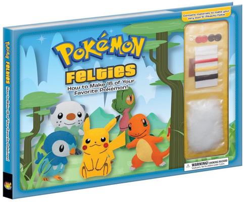 Pokemon Felties: How to Make 16 of Your Favorite Pokemon By Pikachu Press Cover Image