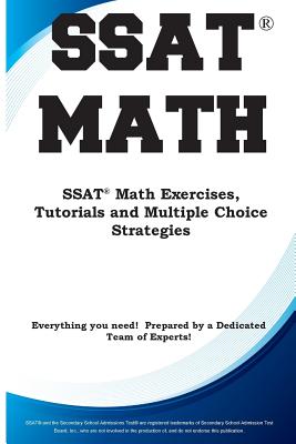 SSAT Math: Math Exercises, Tutorials and Multiple Choice Strategies By Complete Test Preparation Inc Cover Image