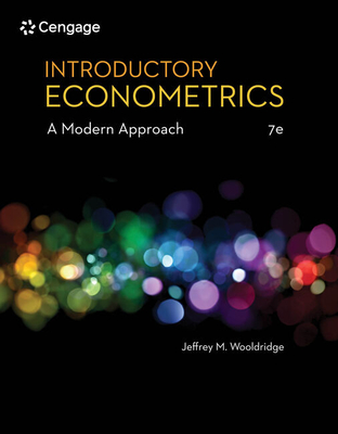 Bundle: Introductory Econometrics: A Modern Approach, Loose-Leaf Version, 7th + Mindtap, 1 Term Printed Access Card