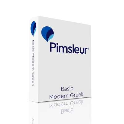 Pimsleur Greek (Modern) Basic Course - Level 1 Lessons 1-10 CD: Learn to Speak and Understand Modern Greek with Pimsleur Language Programs Cover Image