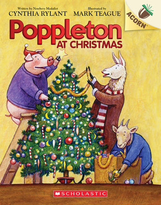 Poppleton at Christmas: An Acorn Book (Poppleton #5) By Cynthia Rylant, Mark Teague (Illustrator) Cover Image