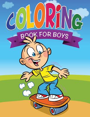 Coloring Book For Boys (Paperback)