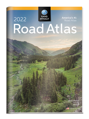 2022 Road Atlas with Protective Vinyl Cover By Rand McNally Cover Image