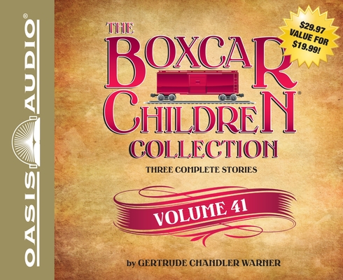The Boxcar Children Collection Volume 41: Superstar Watch, The Spy In The Bleachers, The Amazing Mystery Show By Gertrude Chandler Warner, Aimee Lilly (Narrator), Tim Gregory (Narrator) Cover Image