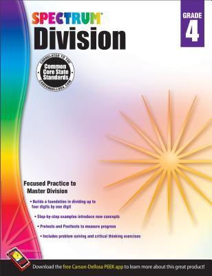 Spectrum: Division, Grade 4 Cover Image