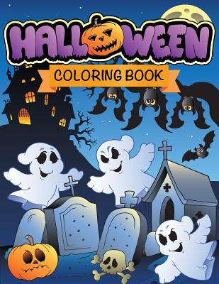 Halloween Coloring Book Cover Image