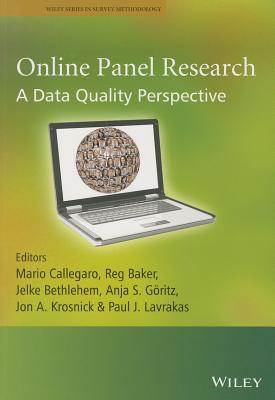 Online Panel Research (Wiley Survey Methodology)