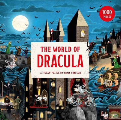 The World of Dracula 1000 Piece Puzzle: A Jigsaw Puzzle by Adam Simpson Cover Image