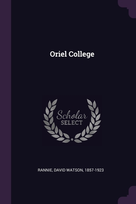Oriel College Cover Image